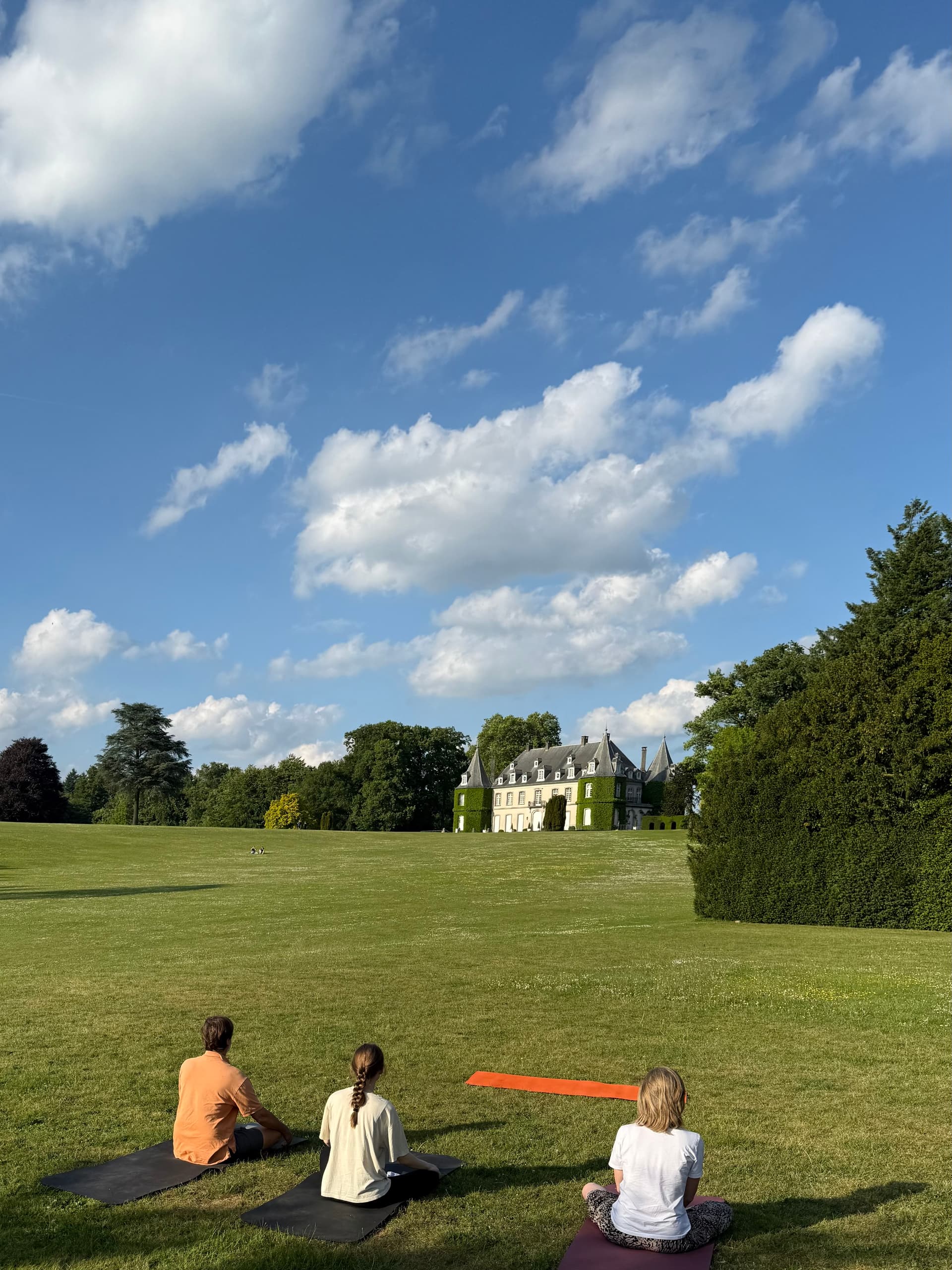 Château de la Hulpe — Yoga Synergy session venue