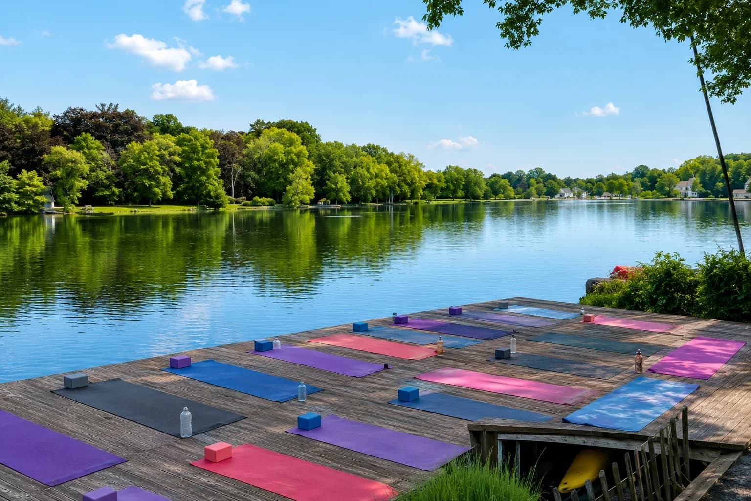 Lac de Genval — Yoga Synergy session venue